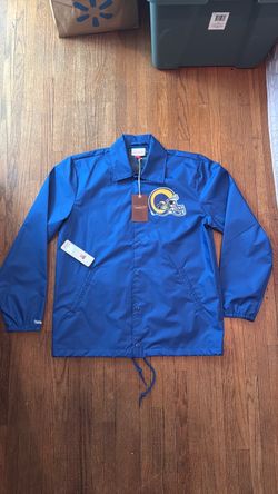 Los Angeles rams men’s windbreaker coach jacket