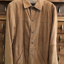 Men’s Suede Leather Jacket