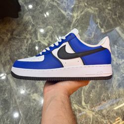 Nike Air Force 1 Low “Old Royal Metallic Silver” Sizes 8 - 13 IN HAND BRAND NEW