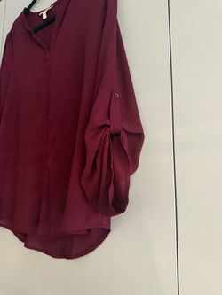 Women’s cardinal blouse