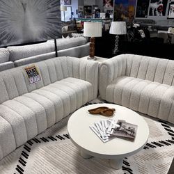 Gorgeous Modern Sofa Set! $1999 🤍📦⭐️