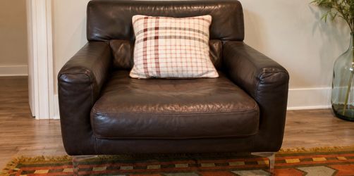 Brown Vintage leather chair