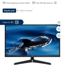 Onn Monitor 27’ Black New