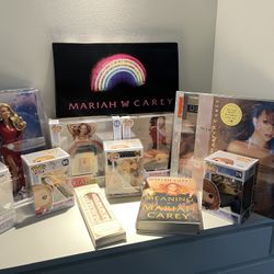 Collection of Official Mariah Carey Merch/Memorabilia