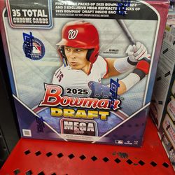 2025 Bowman Draft Mega Box Sealed