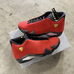 ALL SIZES 10M-14M - Jordan 14 Retro Ferrari