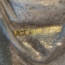Gold Victorias Secret Tote Bag