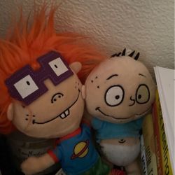 Tommy and Chucky from Rugrats