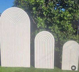 all 3 with stands ripple archs