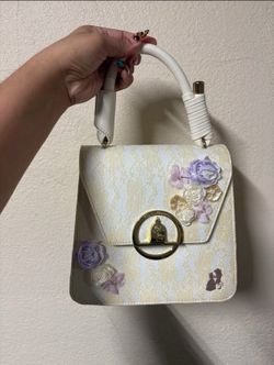 Loungefly Disney Beauty and the Beast Ballroom Dance Lace Floral Handbag - BoxLunch Exclusive