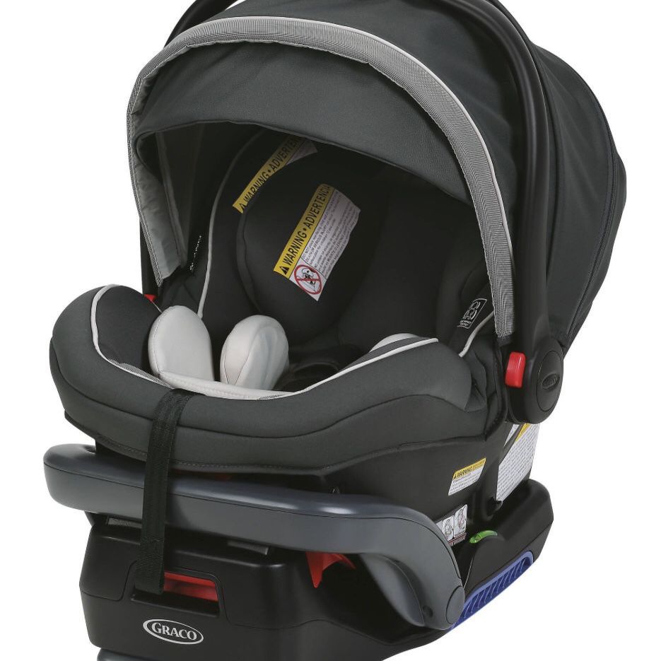 NIB! Graco SnugRide SnugLock 35 Elite Infant Car Seat, Oakley Gray