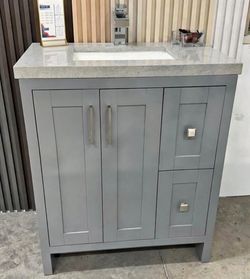 Lavamanos nuevo con sink de quartz