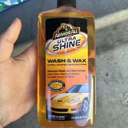 Armor All Ultra Shine Wash and Wax 16 Oz Advanced Car Wash Formula