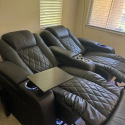 Recliner and Two Ikea Twin Beds 
