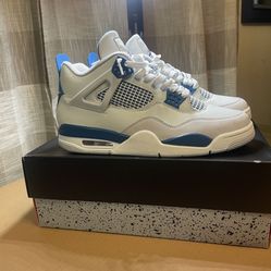 Awesome Brand New Nike Air Jordan 4 Retro Military Blue Men's 10.5 