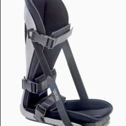 United Ortho Plantar Fasciitis Adjustable Leg Support Brace Fits Right or Left Foot for Soreness Relief, Foot Pain and Stretching, SMALL/ MEDIUM, Blac