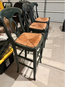 Pottery Barn Bar Stools Set of 3