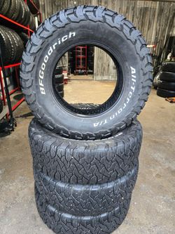 18 INCH TIRE LT 275/70R18 BF GOODRICH ALL-TERRAIN