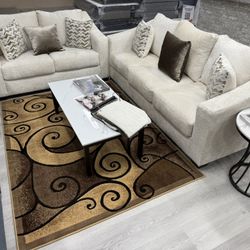 NEW SOFA SET LIGHT BEIGE 