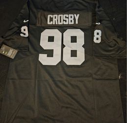 Men's Las Vegas Raiders Maxx Crosby Nike Black Game Jersey

