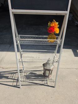 New Shelf Metal for kitchen or business 350 chalk board on top