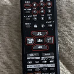 Remote control for Panasonic Music CD Stereo System 