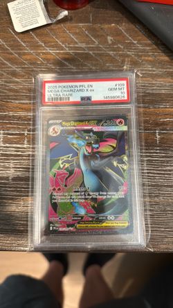 Mega charizard #109 PSA 10