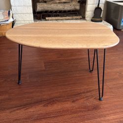 Whit Oak Coffee Table 28x18” Side Table 