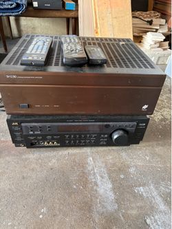 Niles S1 – 1230 amplifier JVC stereo