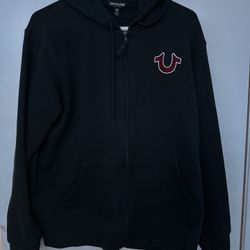 True Religion Zip Up Sweater 