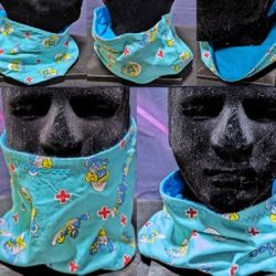 Handmade Smurfs Adult Size Neckwarmer