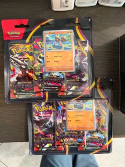 Pokémon Mega Evolution Pitch Black Blister Packs