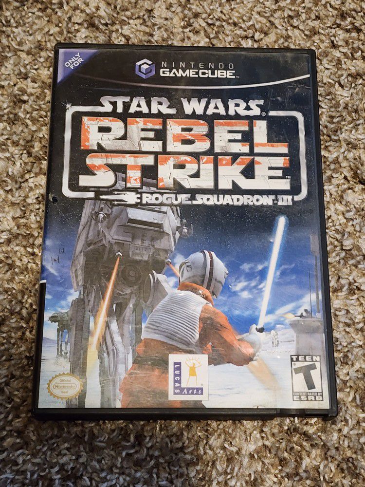 Star Wars Rebel Strike Gamecube Game CIB