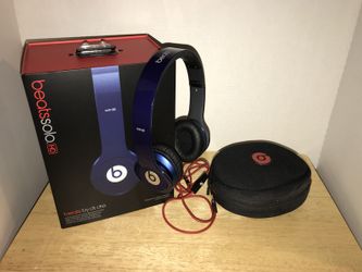 Beats Solo HD Wired Blue
