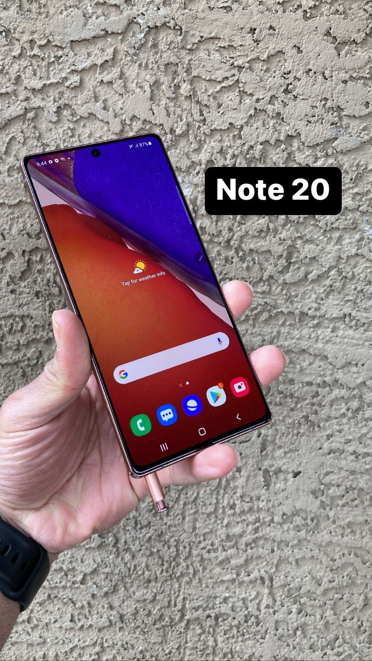 Samsung Note 20 5G. Like New And Unlocked! No tax