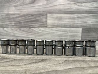 SNAP-ON 3/8 METRIC SOCKET SET (A1D035198)