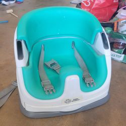 Baby Einstein Dine & Discover Multi-Use Booster Feeding & Floor Activity Seat with Self-Storing Tray