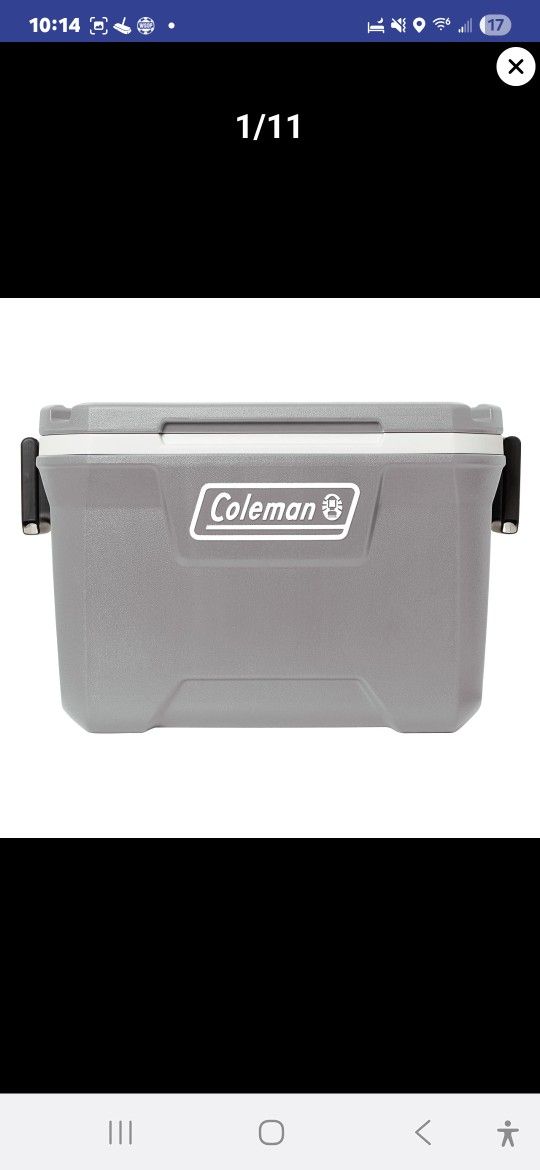 Coleman 316 Series Insulated Portable Cooler With Heavy Duty Handles