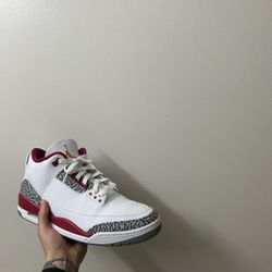 Jordan 3 Cardinal Red (Size 12)