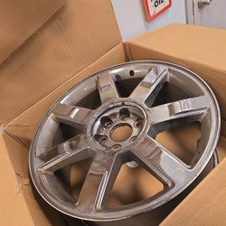 20" Rims Gm Suv ..came Off Tahoe 