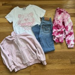 Pink Clothing bundle (kids) sz S 7-8
