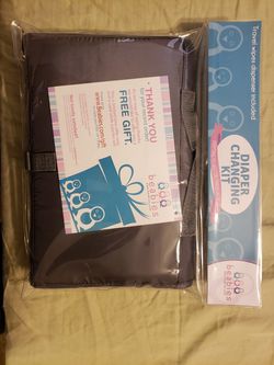 Brand new travel diaper changing pad/kit