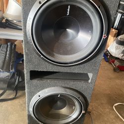 Rockford Fosgate Subs