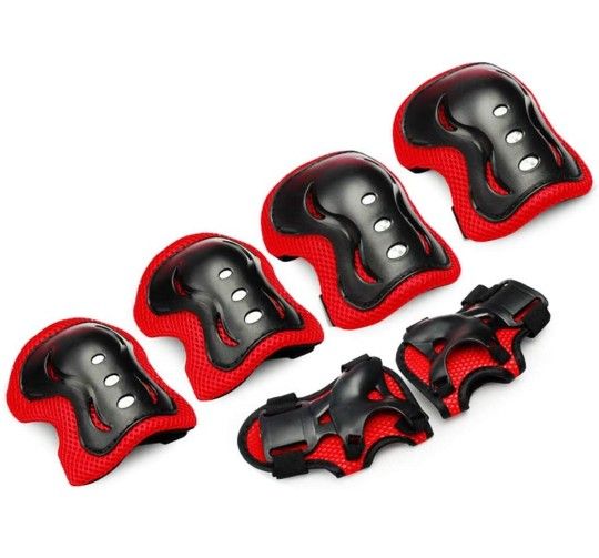 Mmester Kids Knee Pads Knee and Elbow Padsfor Kids with Wrist Guards 3 in 1