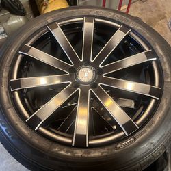 20”  Velocity Wheels And Tires 