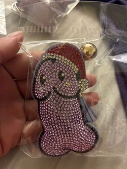 Rhinestone keychain