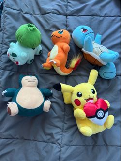 Pokémon Stuffed Animals Set of 5