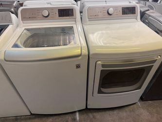 LG Top Load Washer and Dryer Set