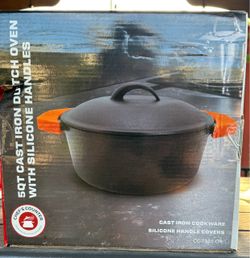 5-Quart Cast Iron Dutch Oven