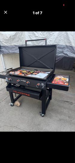 Blackstone 36" Culinary Omnivore Griddle with Hood 4 -Burner Liquid propane Flat Top Grill